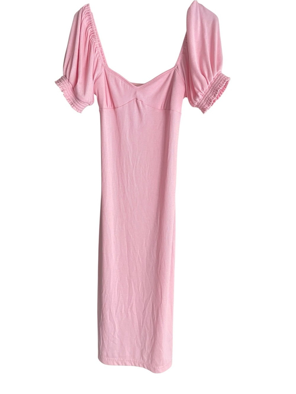 Free People Bel Air Midi Dress Pink - Picture 3 of 13